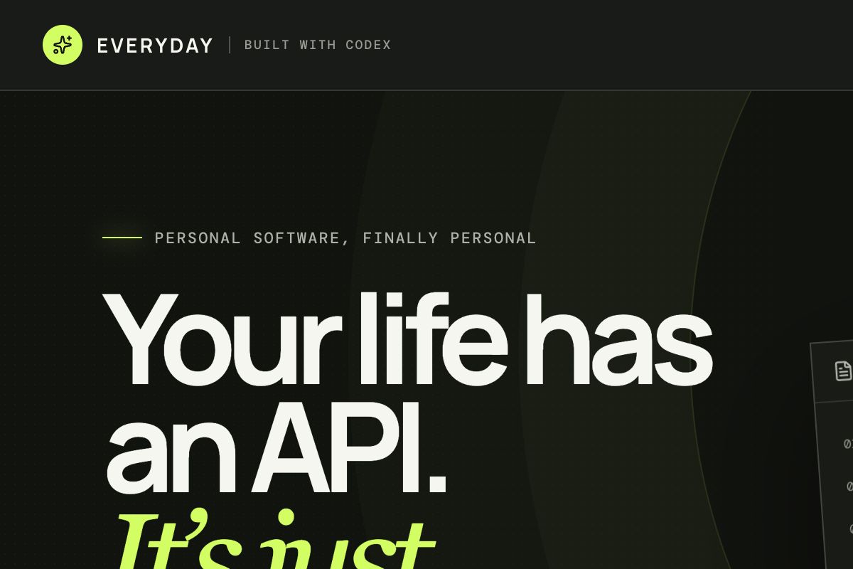 Preview of Everyday: five small apps for messy lives