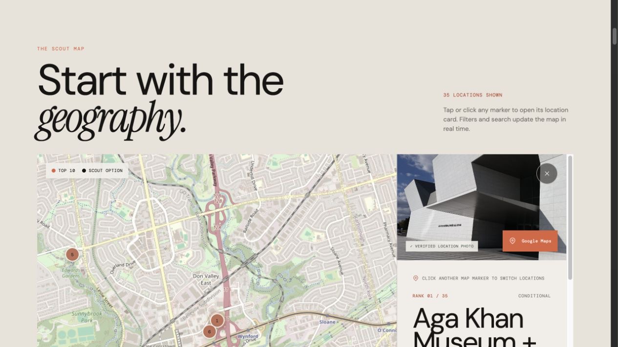 A location in focus — Toronto / Sanctuary Locations